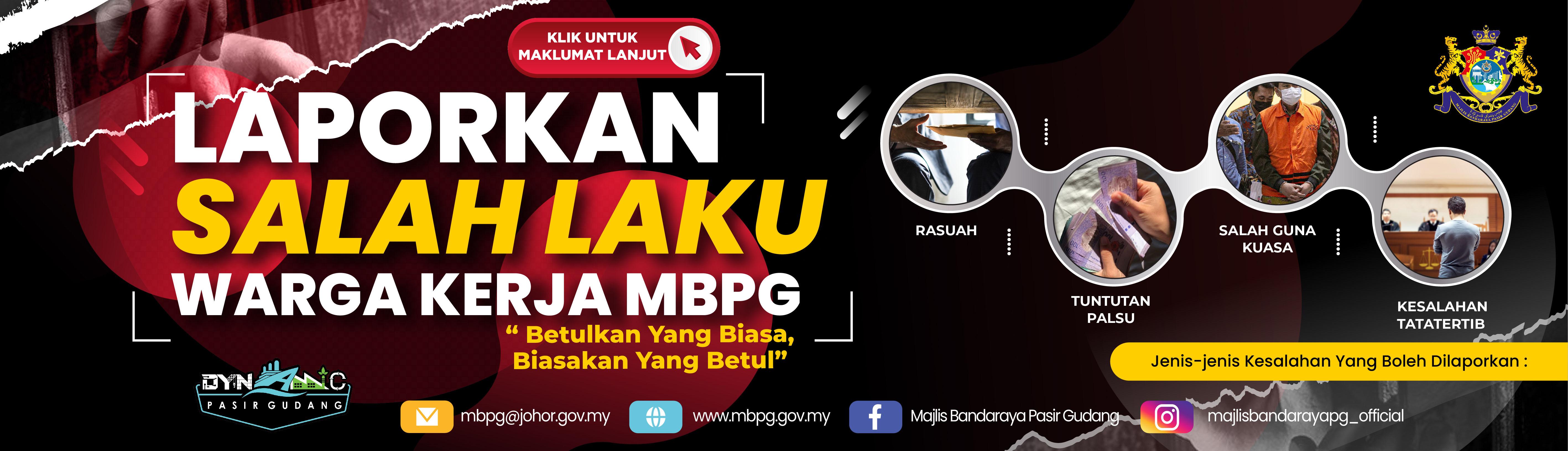 LAPORAN SALAH LAKU WARGA MBPG