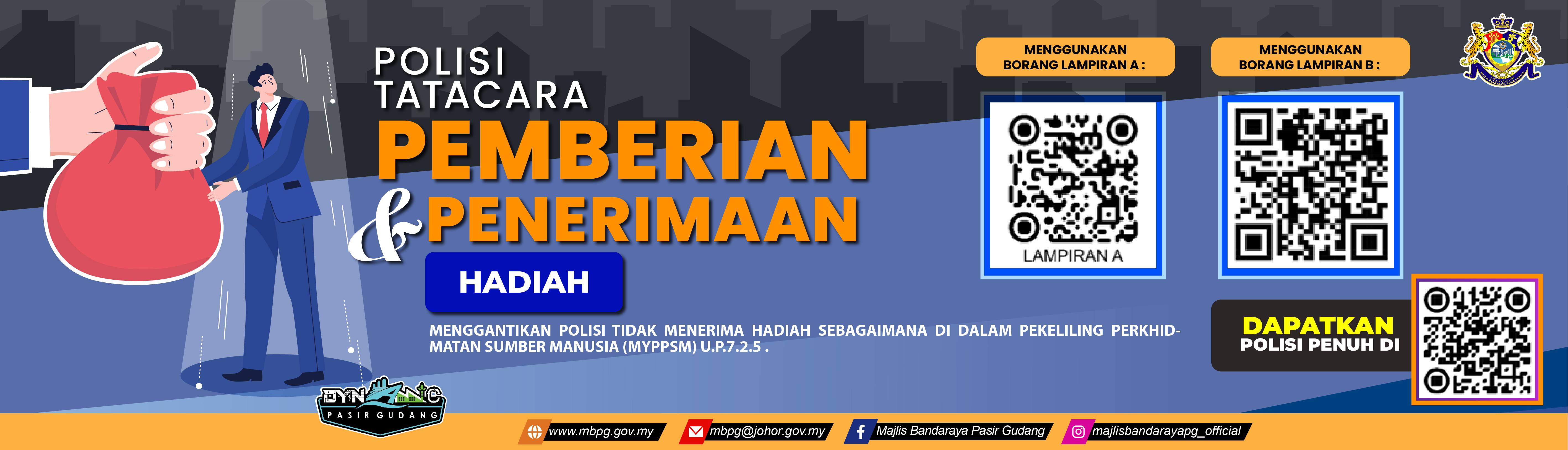 TATACARA POLISI PEMBERIAN HADIAH