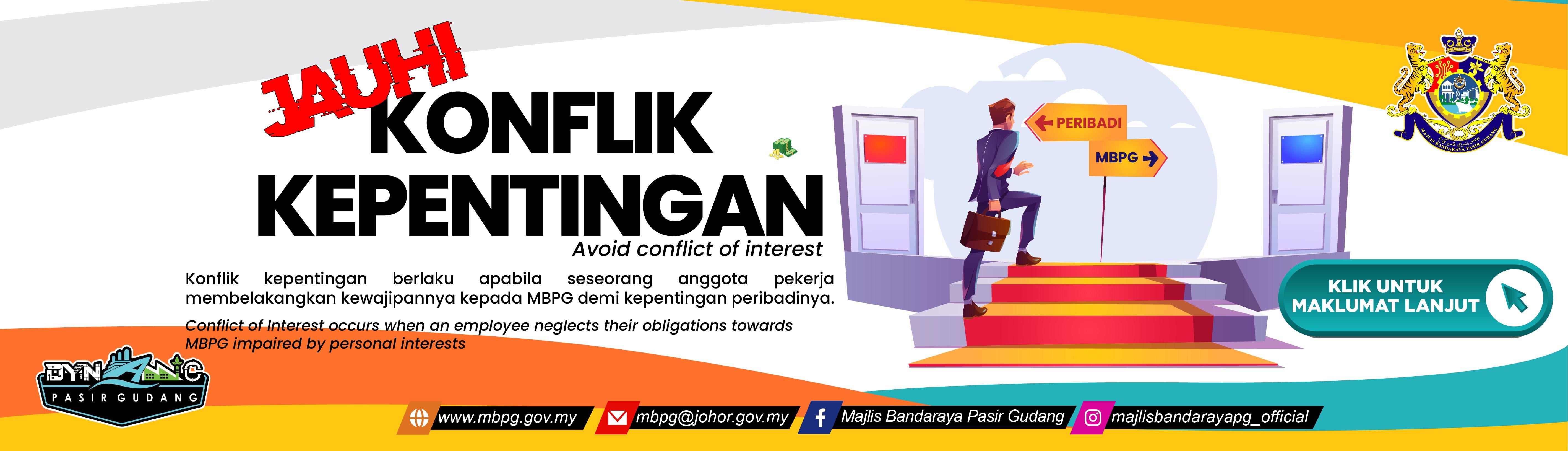 JAUHI KONFLIK KEPENTINGAN