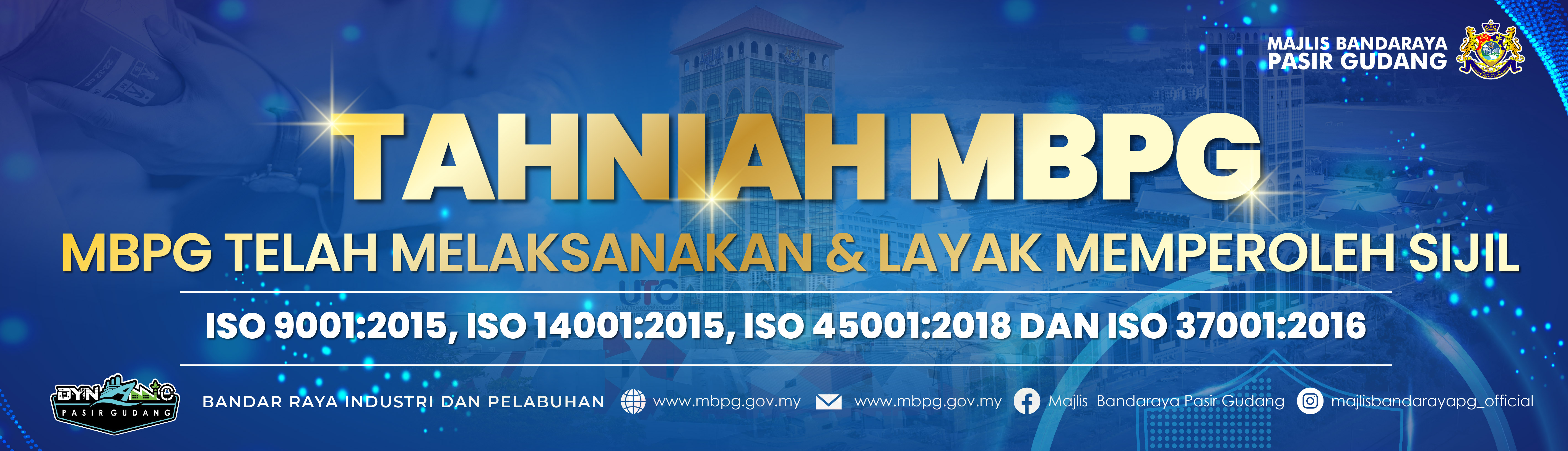 TAHNIAH MBPG AUDIT ISO BANNER